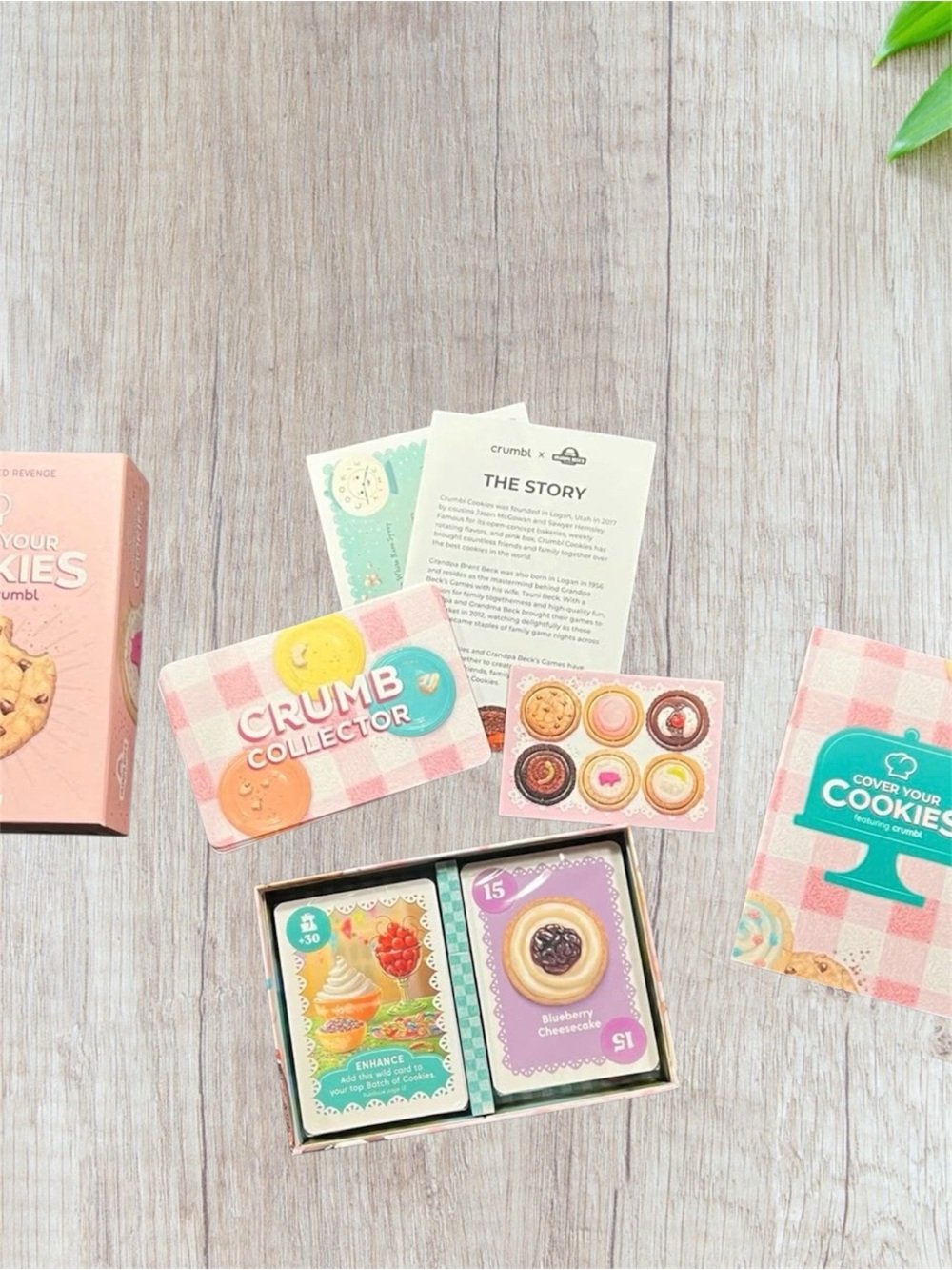 Crumbl Cookie Card Game